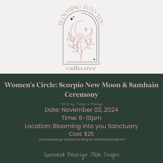 Women's Circle: Scorpio New Moon & Samhain Ceremony